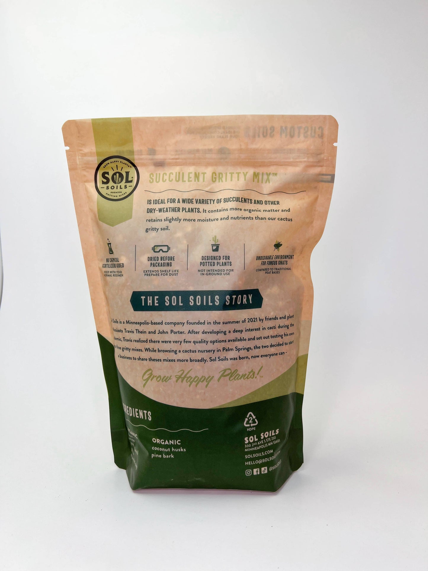 Soil (1Qt) Succulent Gritty Mix