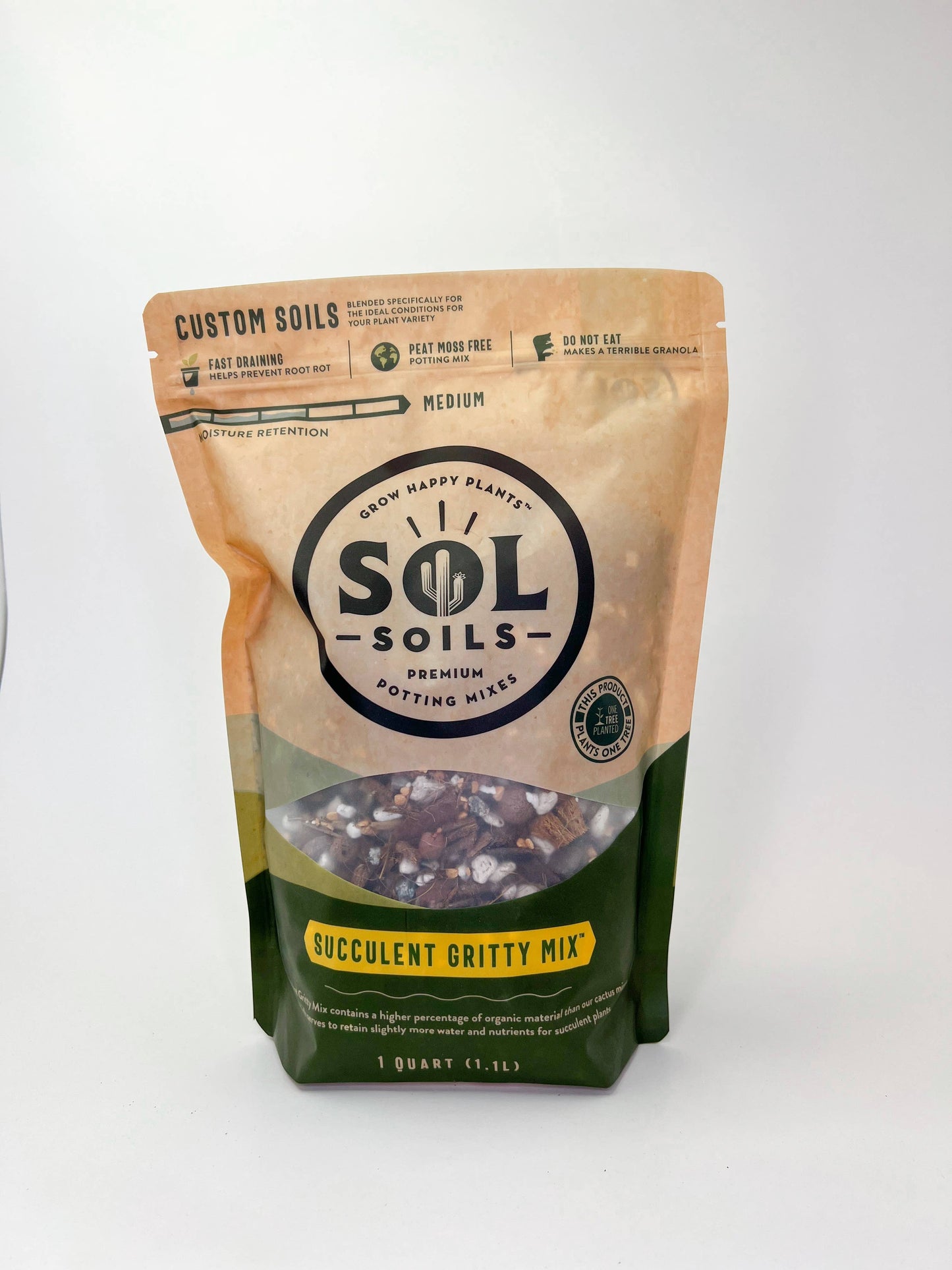 Soil (1Qt) Succulent Gritty Mix