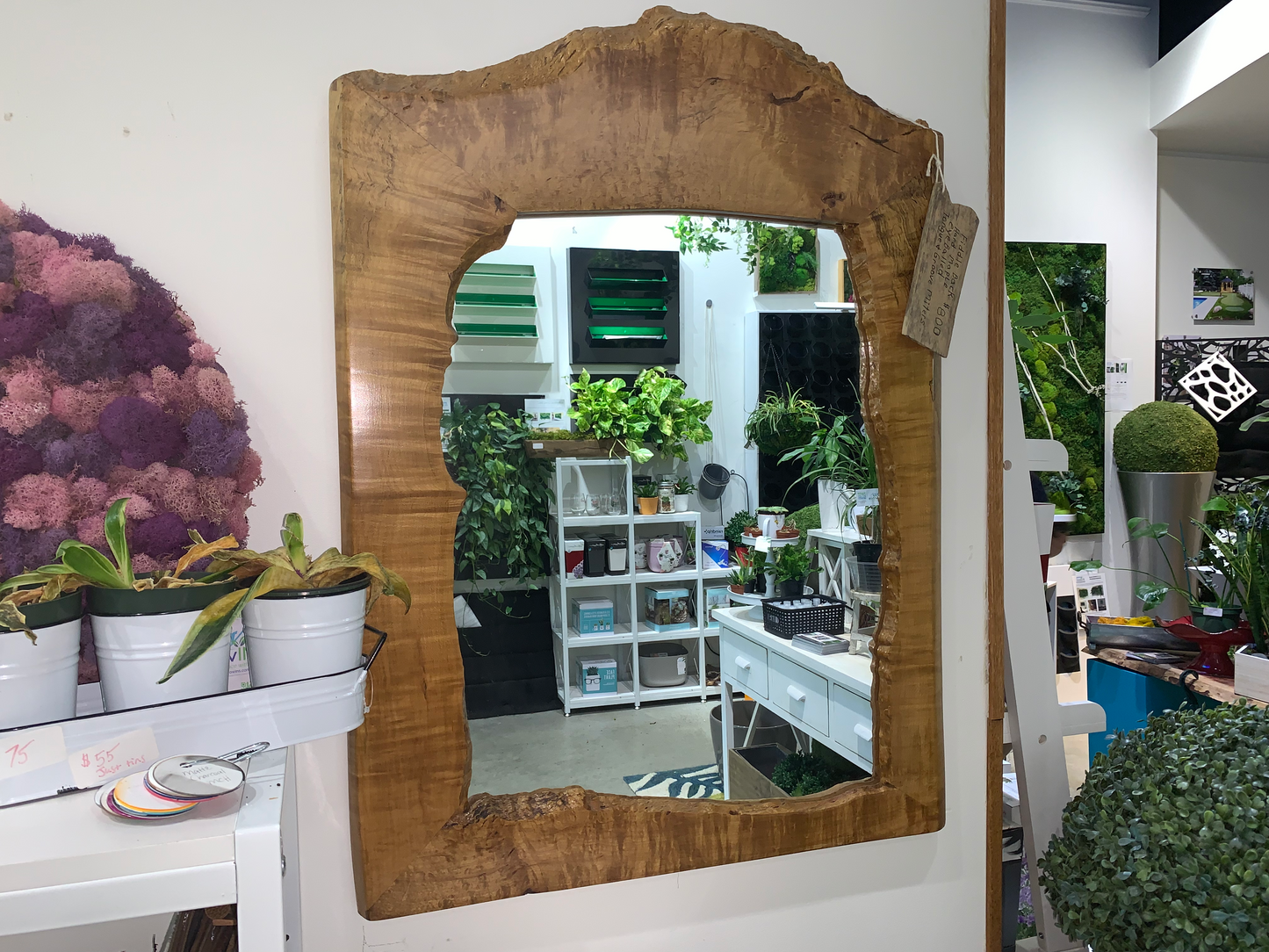 Mirror with Wood Frame | Handmade Mirror