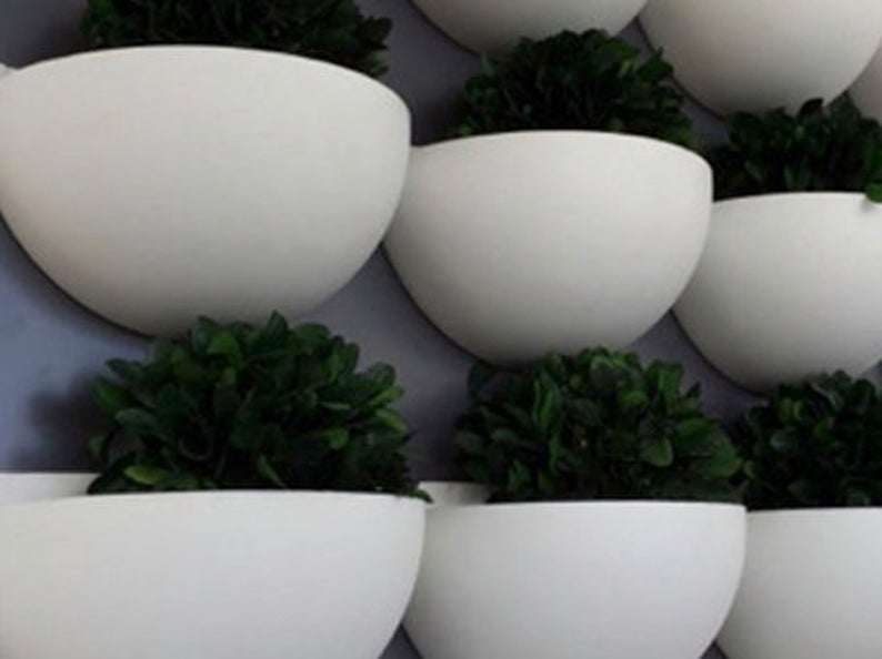 hanging plant sconce Wall Sconce Planter | Wall Planter